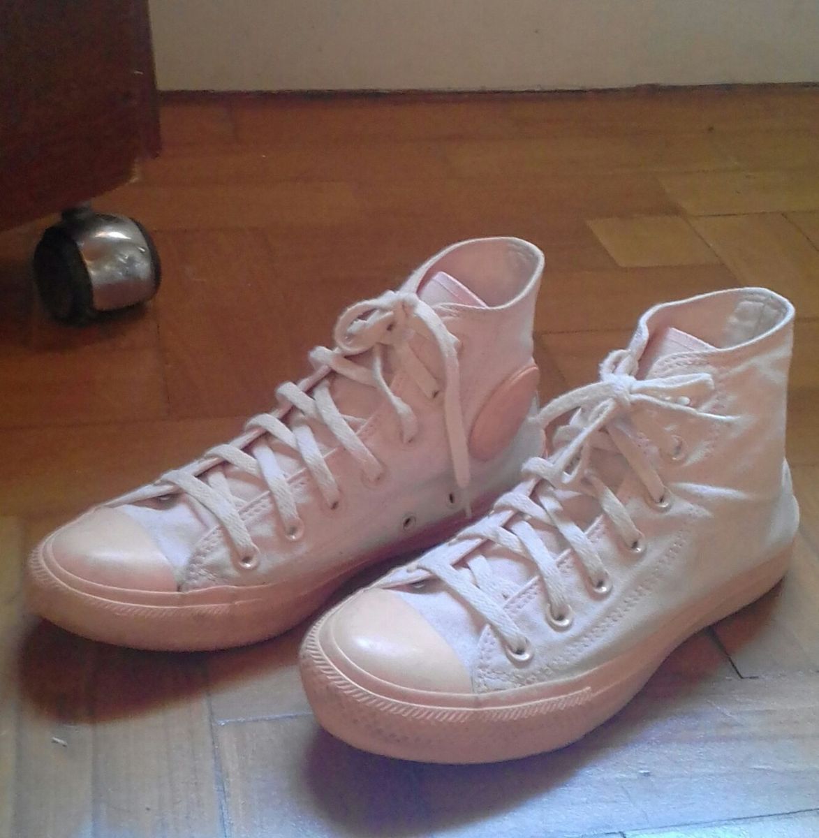 all star rosa pastel