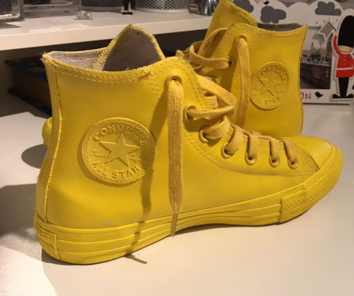 all star rubber amarelo