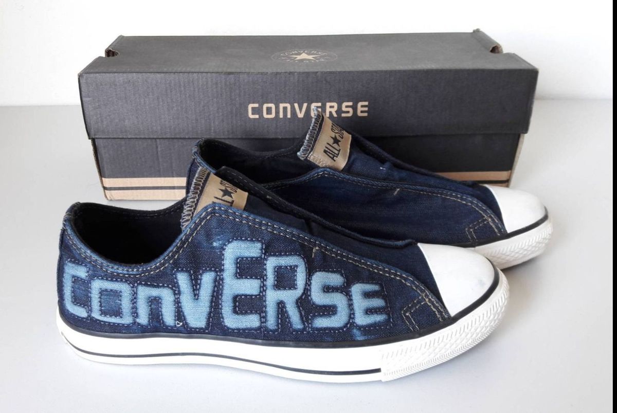 all star converse sem cadarço