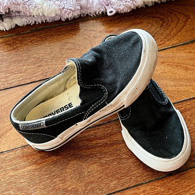 converse all star slip on kids