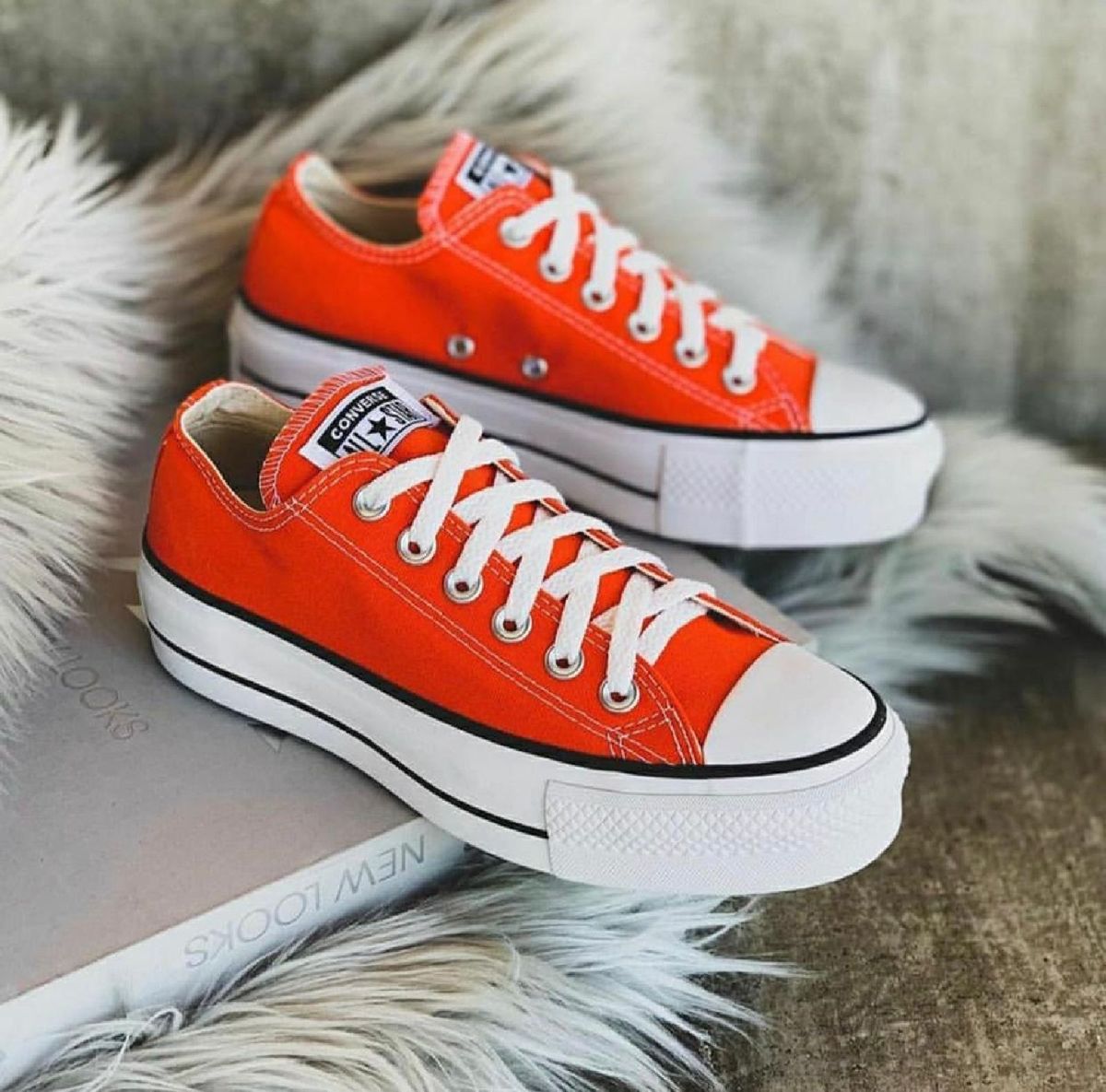 tenis all star solado alto