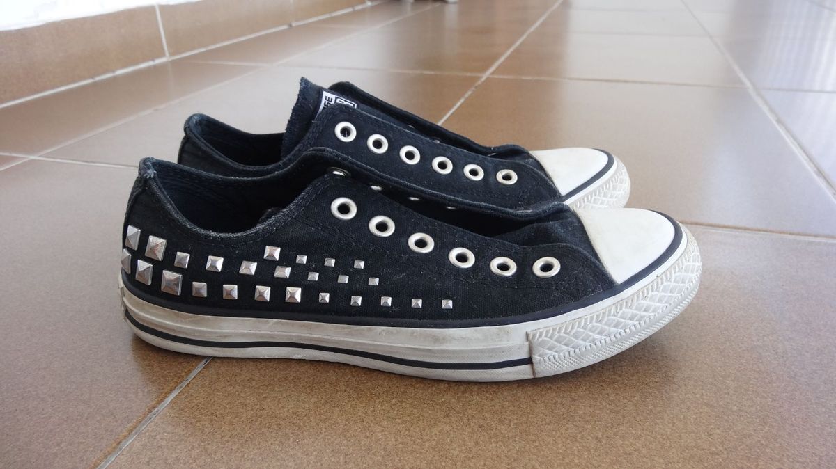 tenis all star com pedras