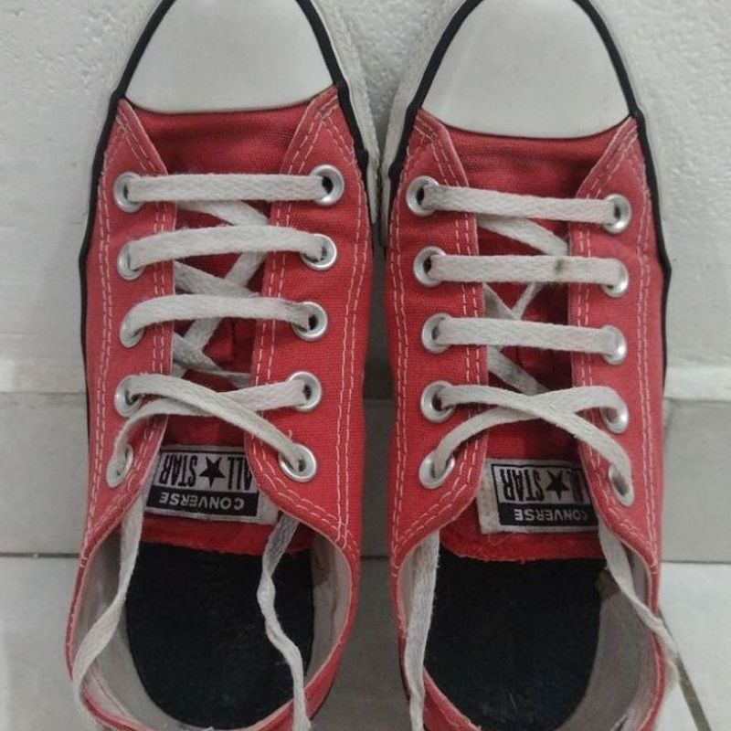 All Star Converse Chuck Taylor Estrela, Tênis Feminino All Star Usado  89998251