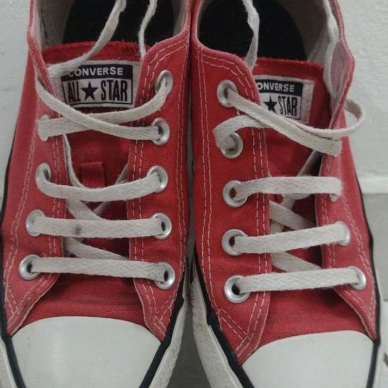 All Star Converse Chuck Taylor Estrela, Tênis Feminino All Star Usado  89998251