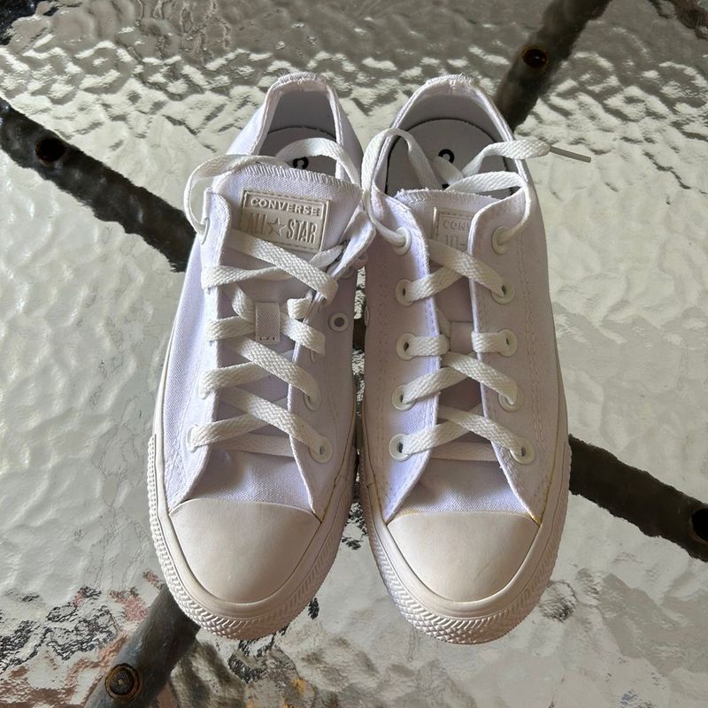 Tenis all star todo hot sale branco