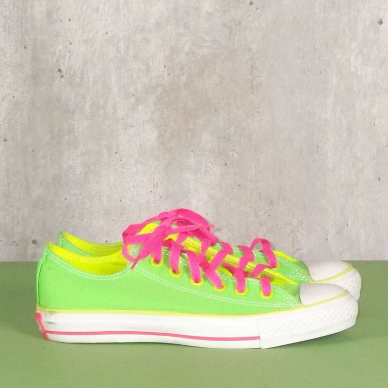 Converse verde online fosforescente