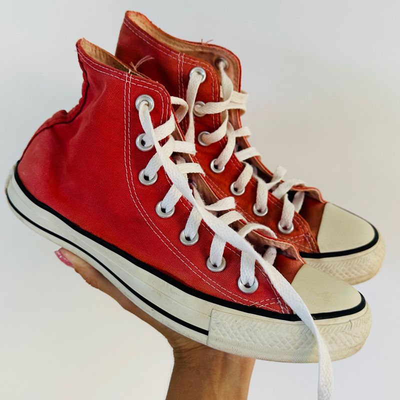 All star hot sale vermelho 36