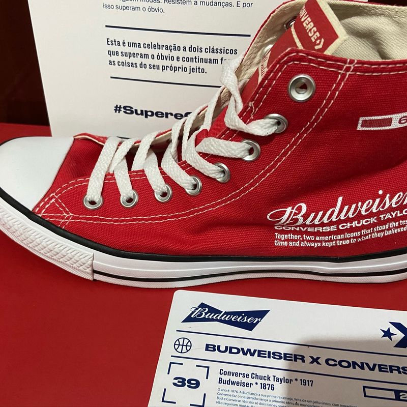 Budweiser shop chuck taylors