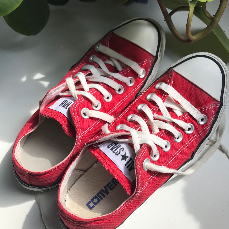 Converse 2024 vermelho feminino