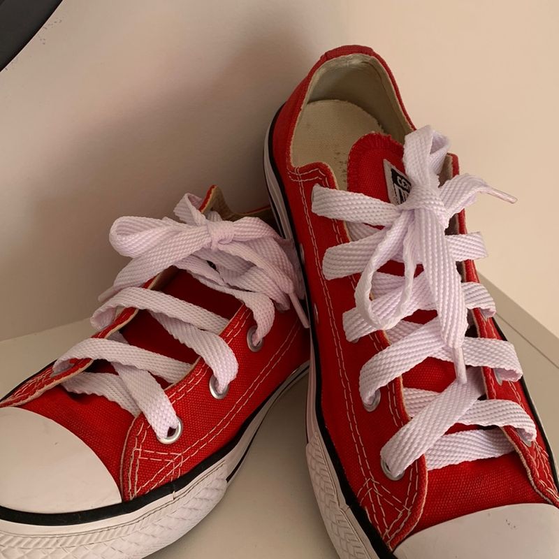 All star best sale vermelho 33