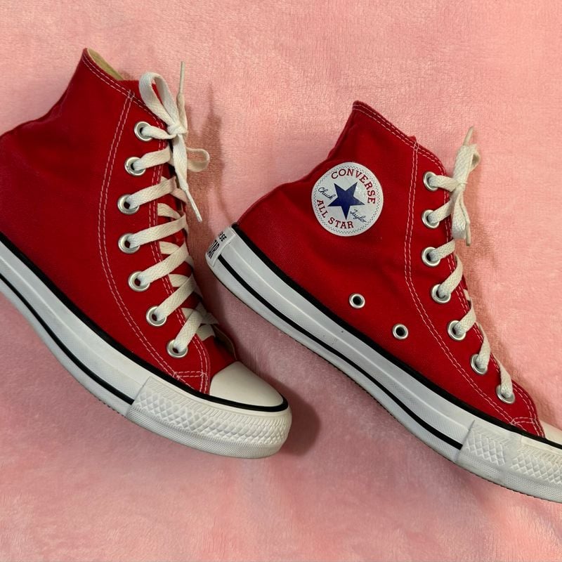 All star vermelho 34 fashion