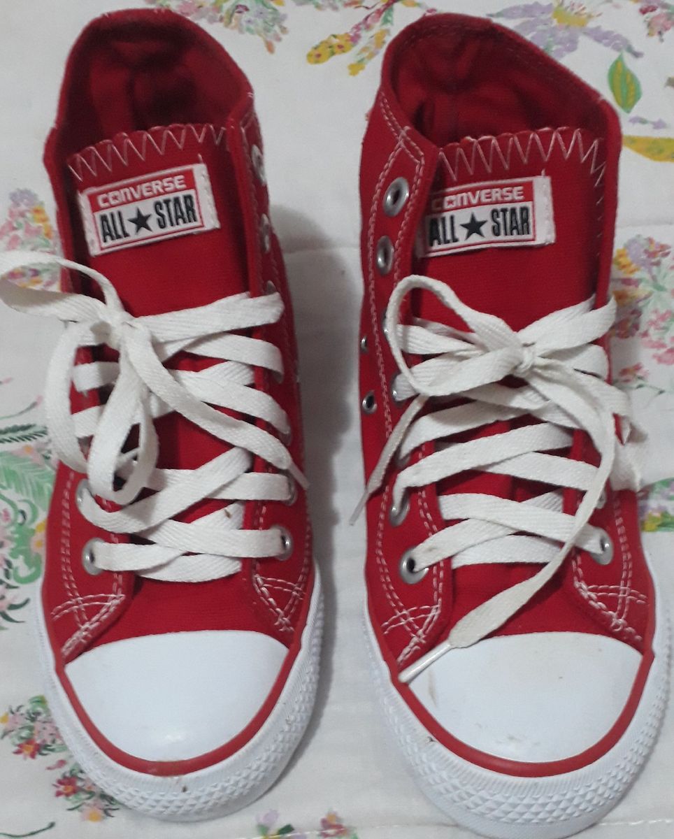 all star vermelho 35