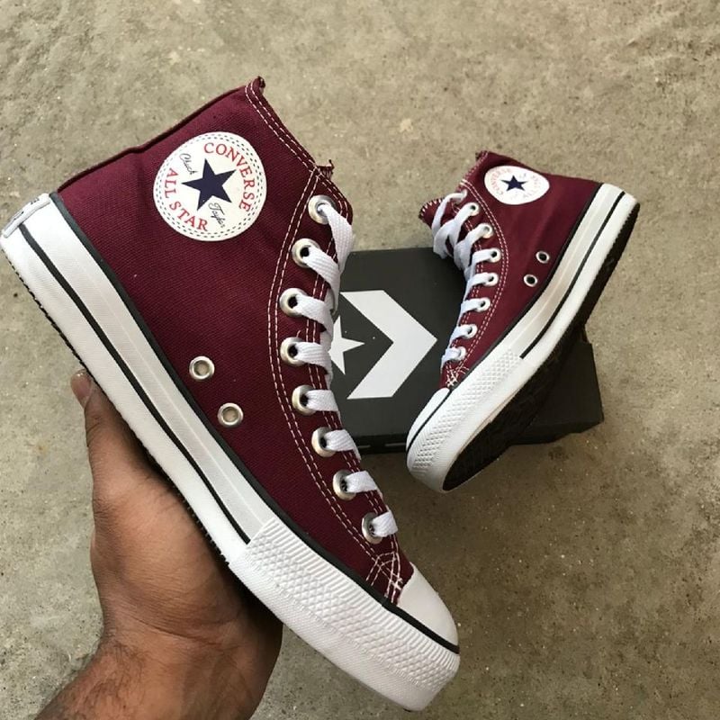 Converse All Star Alto Vinho