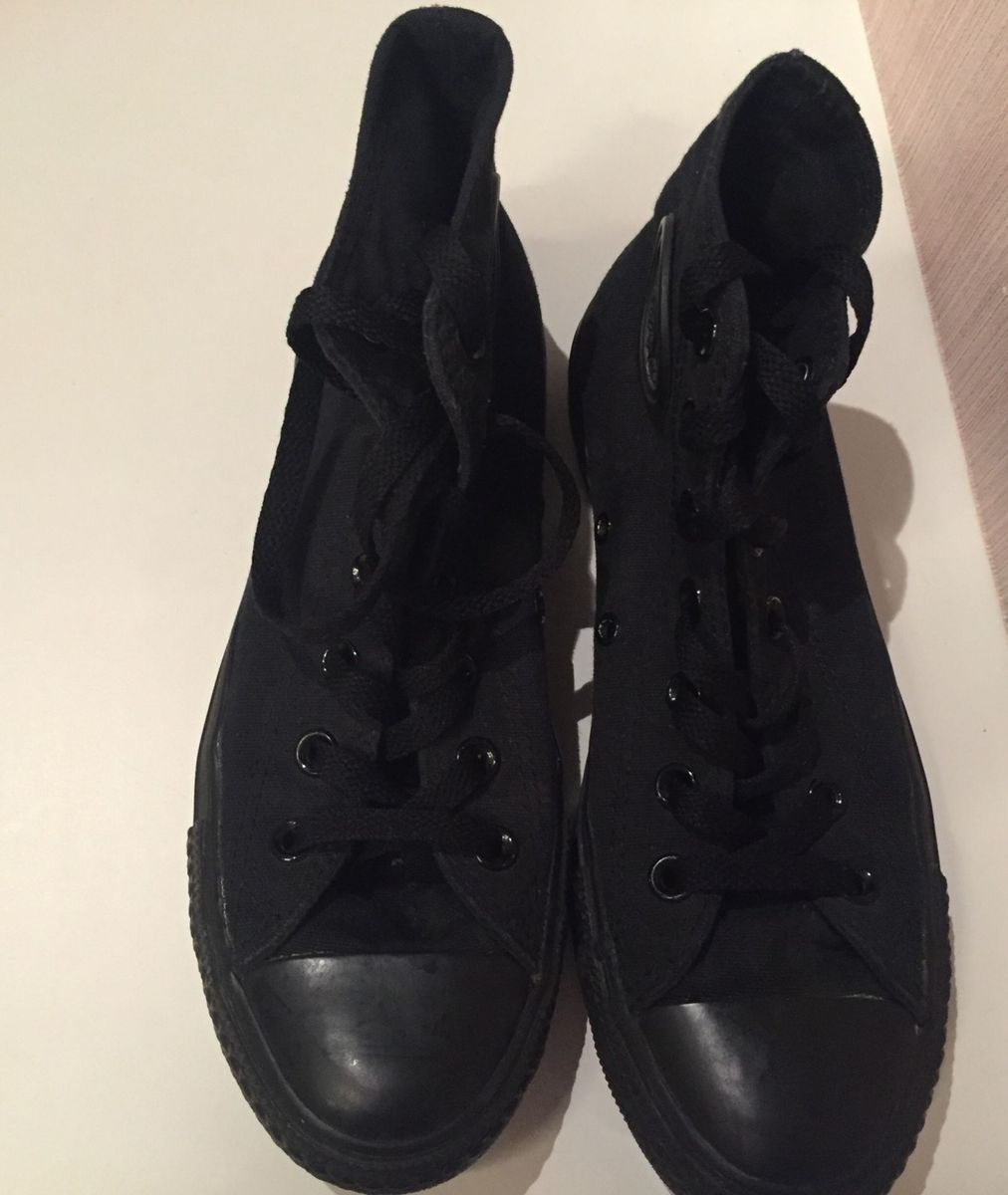 all star all black cano alto