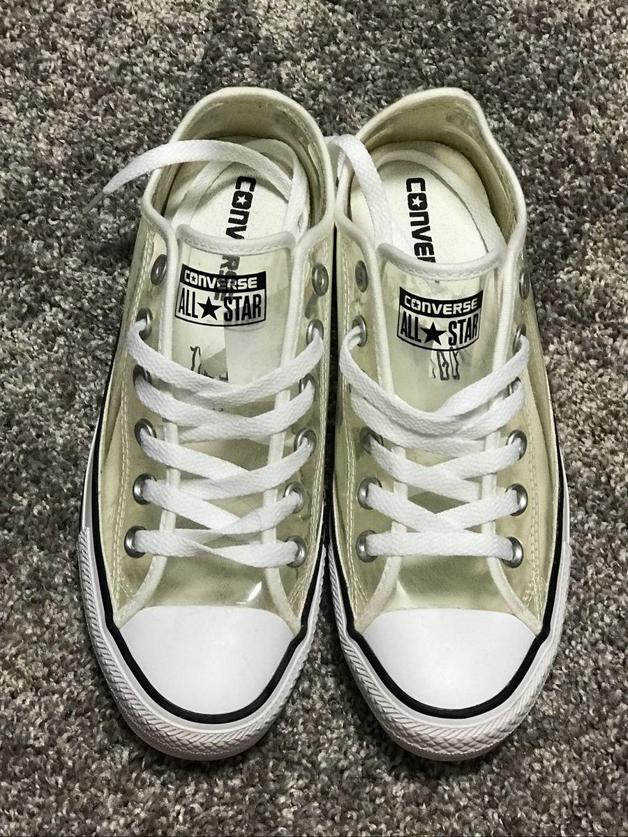 tenis all star transparente