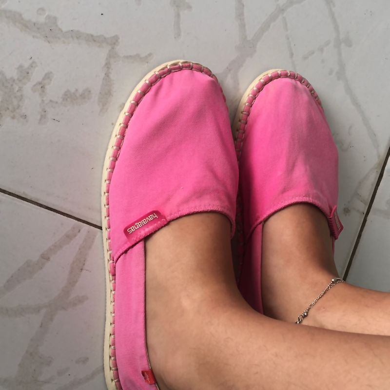 Alpargata rosa hot sale havaianas