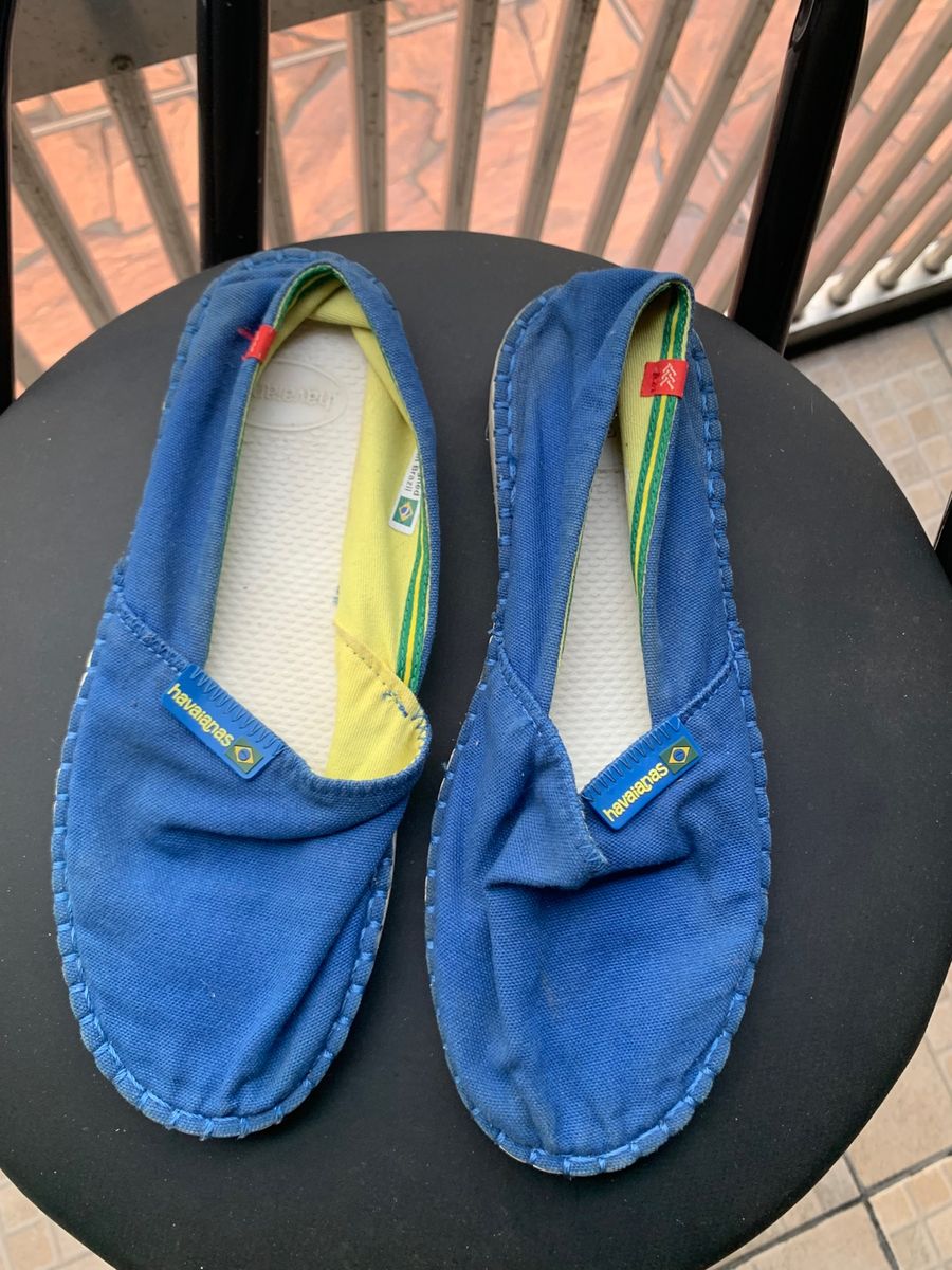 Alpargata sales havaianas azul