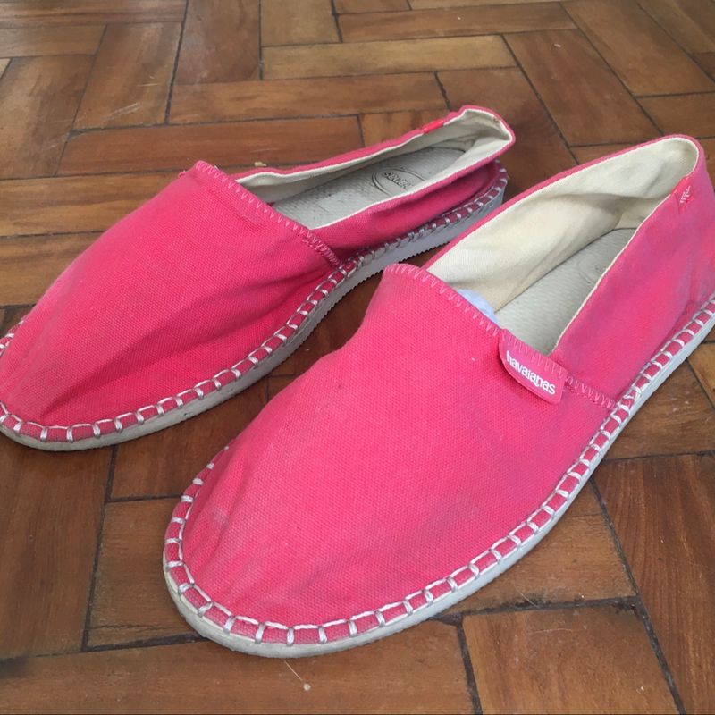 Alpargata Havaianas Rosa, Tamanho 38 Havaianas Usado 103129058