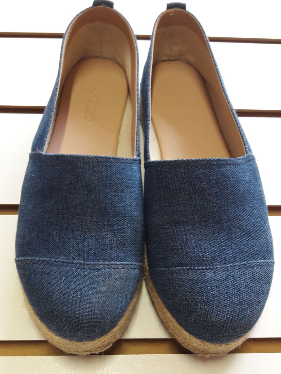sapato jeans arezzo