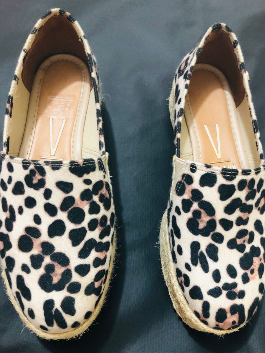 sapatilha espadrille vizzano onça