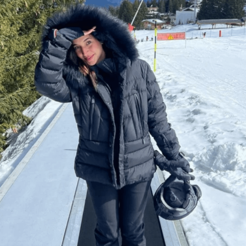 80s MONCLER 黒 ジャンプスーツ ウィンタースポーツ用 Alug: Moncler Jaqueta Ski Grenoble Beverley Preto 40 | Moncler