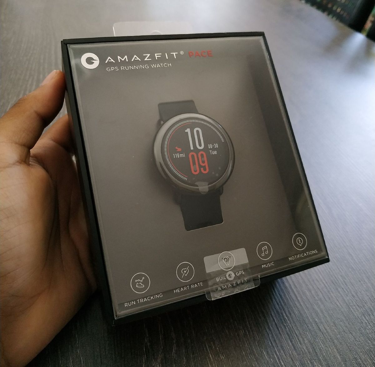 Amazfit pace shop gps running watch