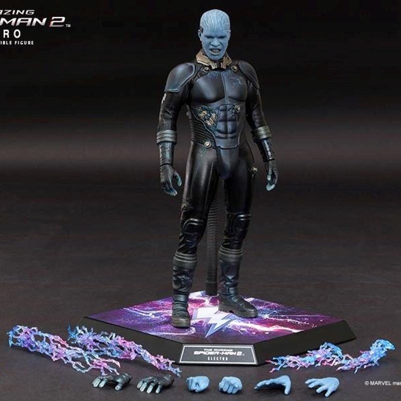 Amazing Spider-Man 2 Movie Electro Homem Aranha Hot Toys