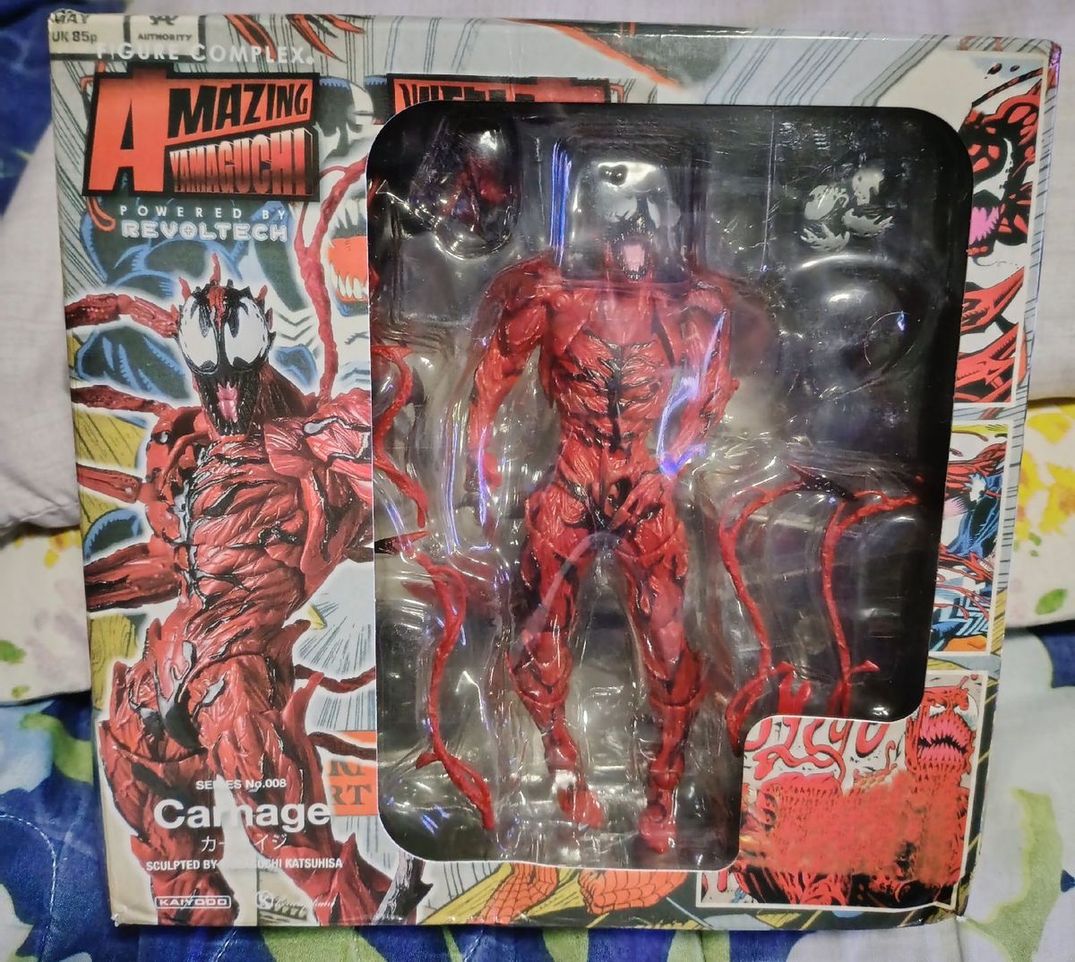 Amazing Yamaguchi Carnage Revoltech | Revoltech Nunca Usado