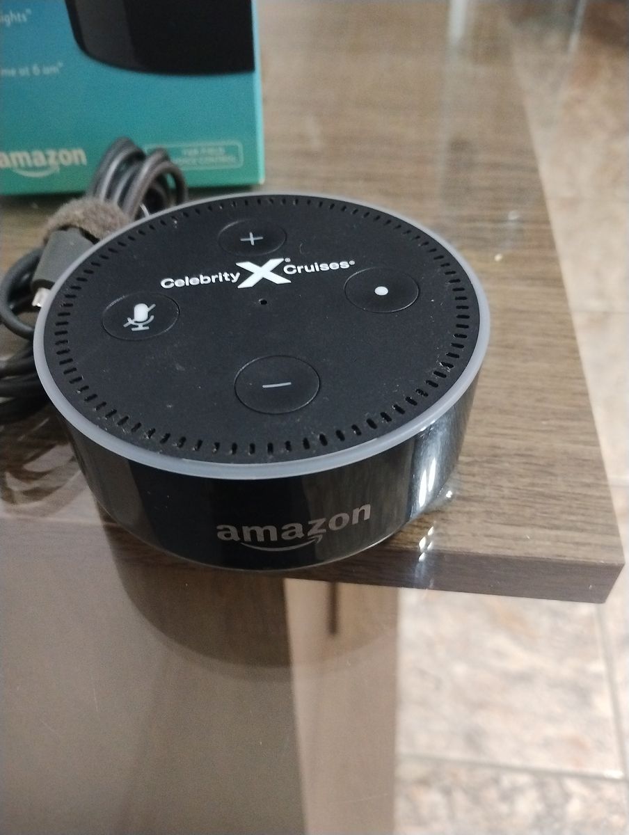 Amazon Alexa - Echo Dot 1 Geração Preto (versão Americana) | Item Info ...