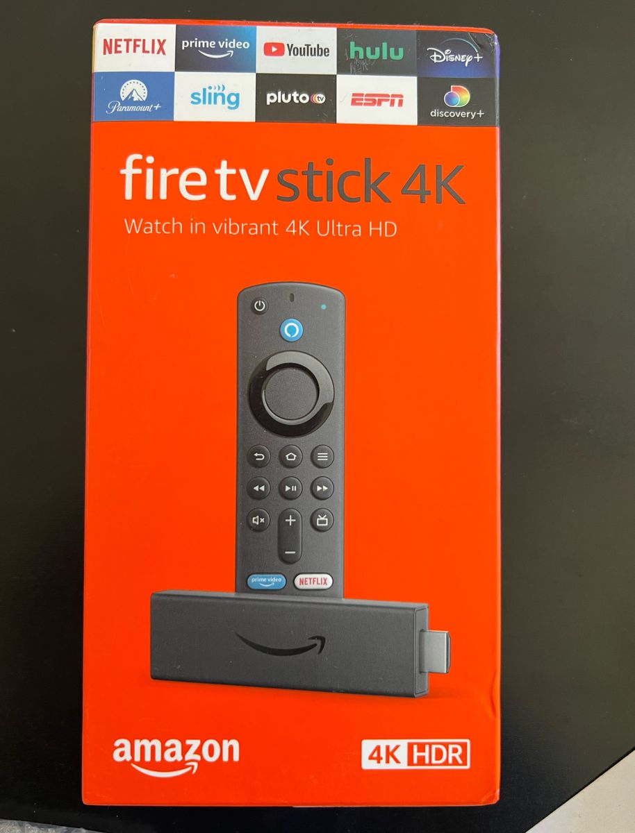 Amazon Fire Stick 4k 2022 Último Modelo com Atalhos TV e Display