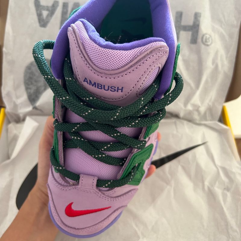 Ambush X Nike Air More Uptempo Lilac And Apple Green | Nike