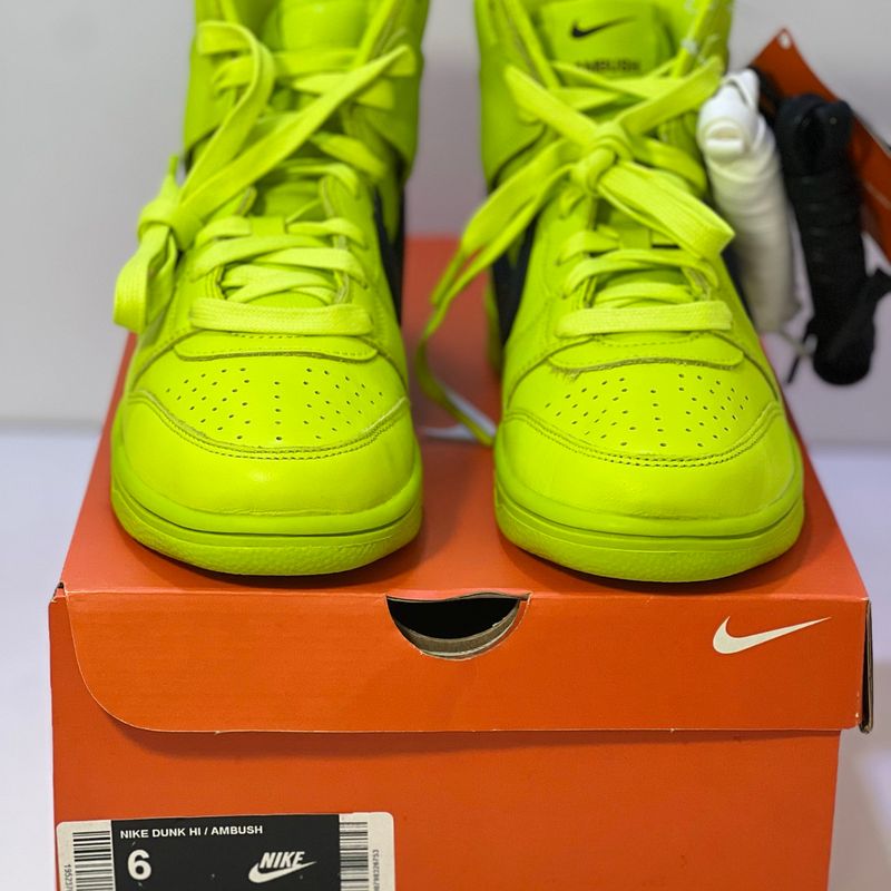 Ambush X Nike Dunk High Flash Lime | Nike Nunca Usado 107212139