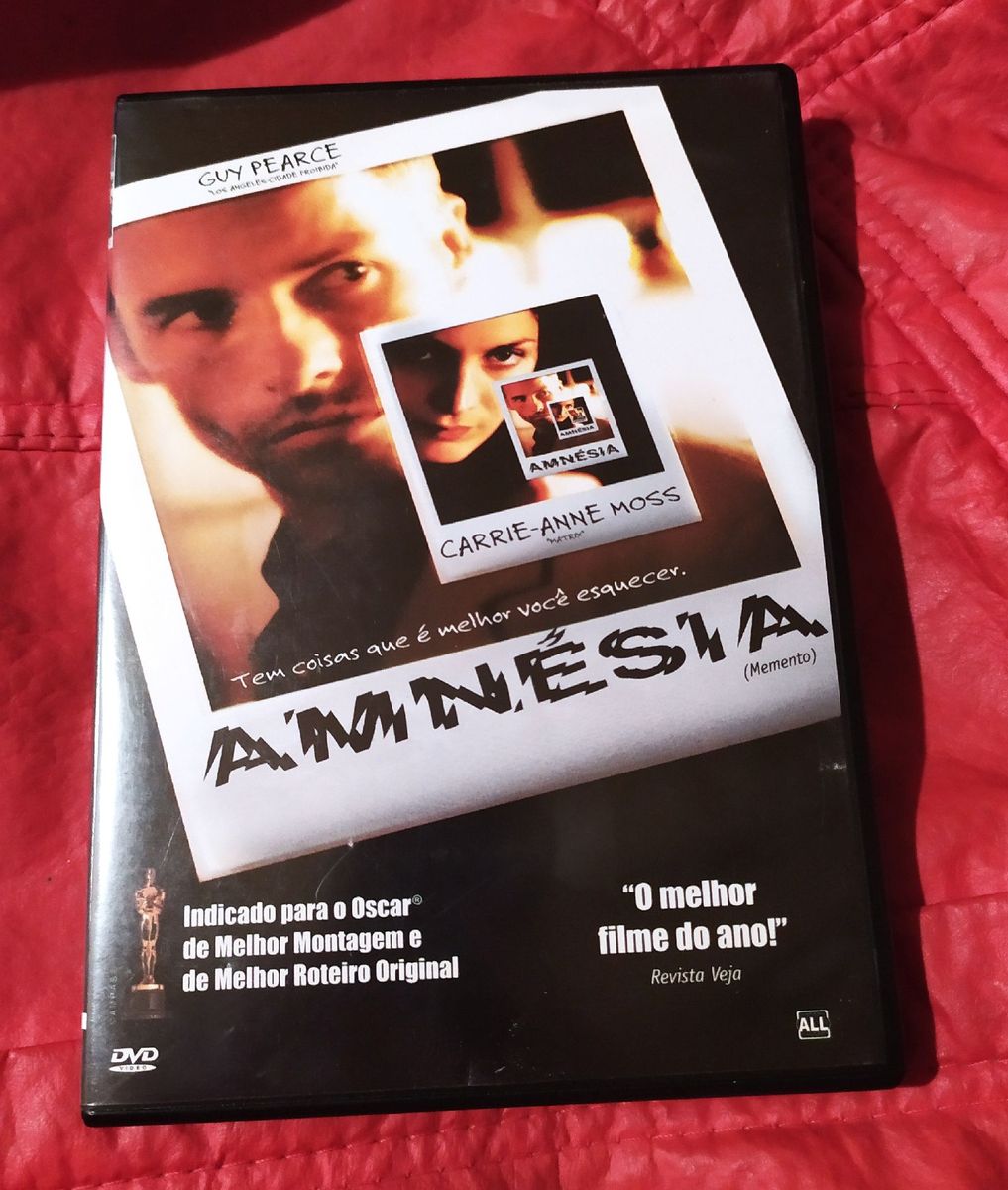 Amnesia Memento Christopher Nolan | Filme e Série Dvd Usado 63490483 ...