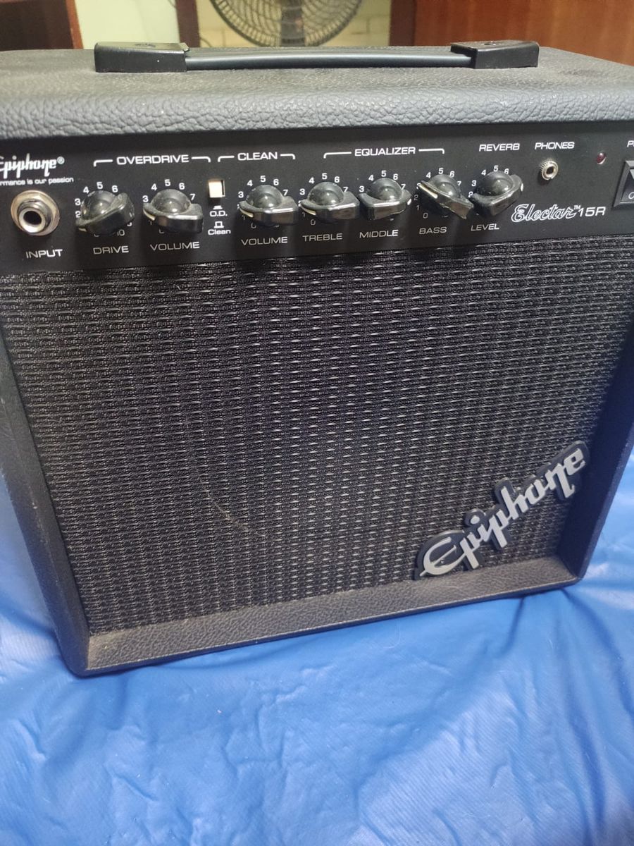 Amp Epiphone Electar 15 R Fonte 110v 32w | Epiphone Usado 79614292