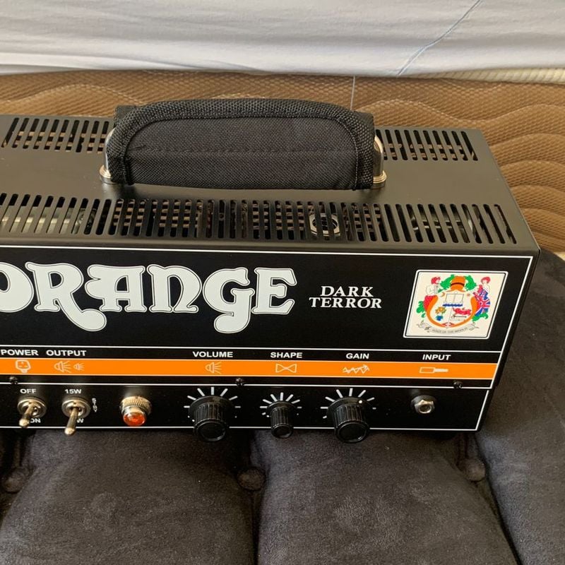 Amplificador Valvulado Orange Cabeçote para Guitarra Dark Terror