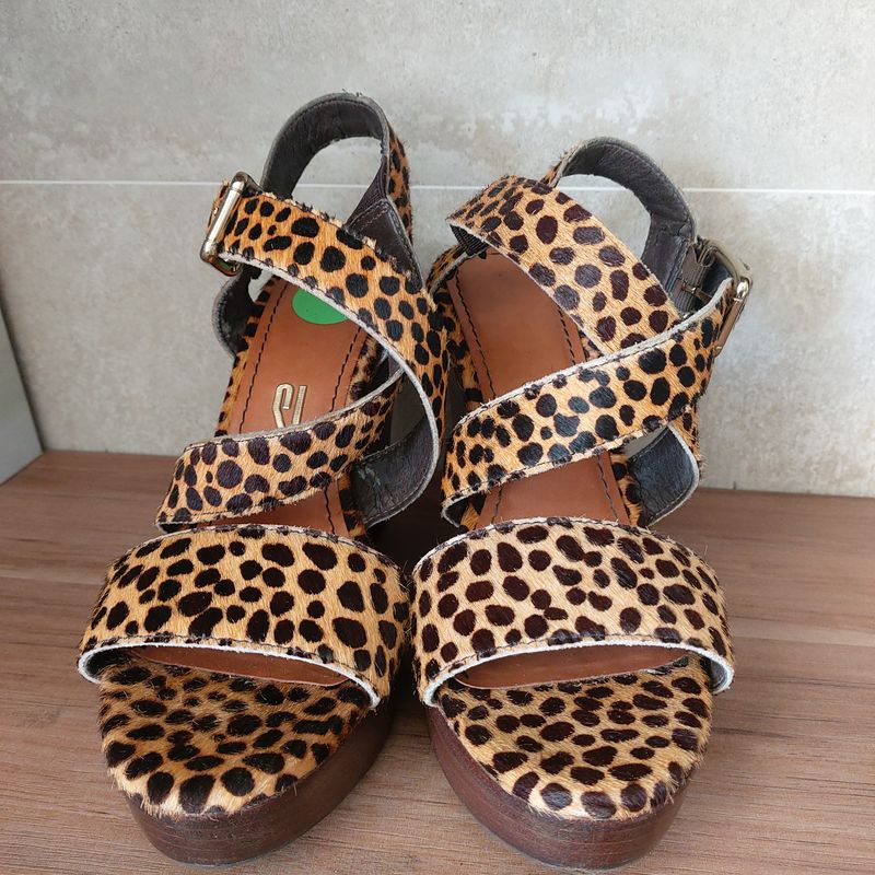 Anabela store animal print