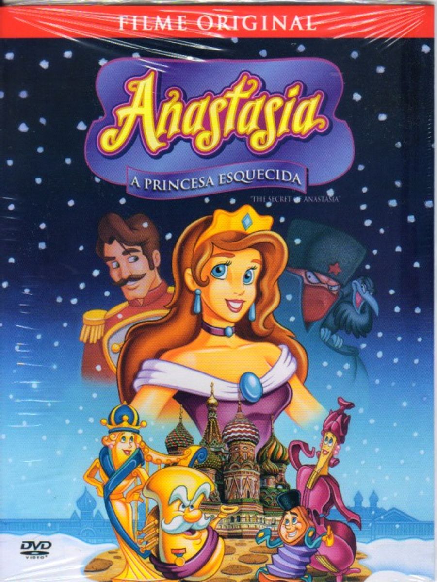 Anastasia a Princesa Esquecida Dvd Light Animação Original Lacrado ...