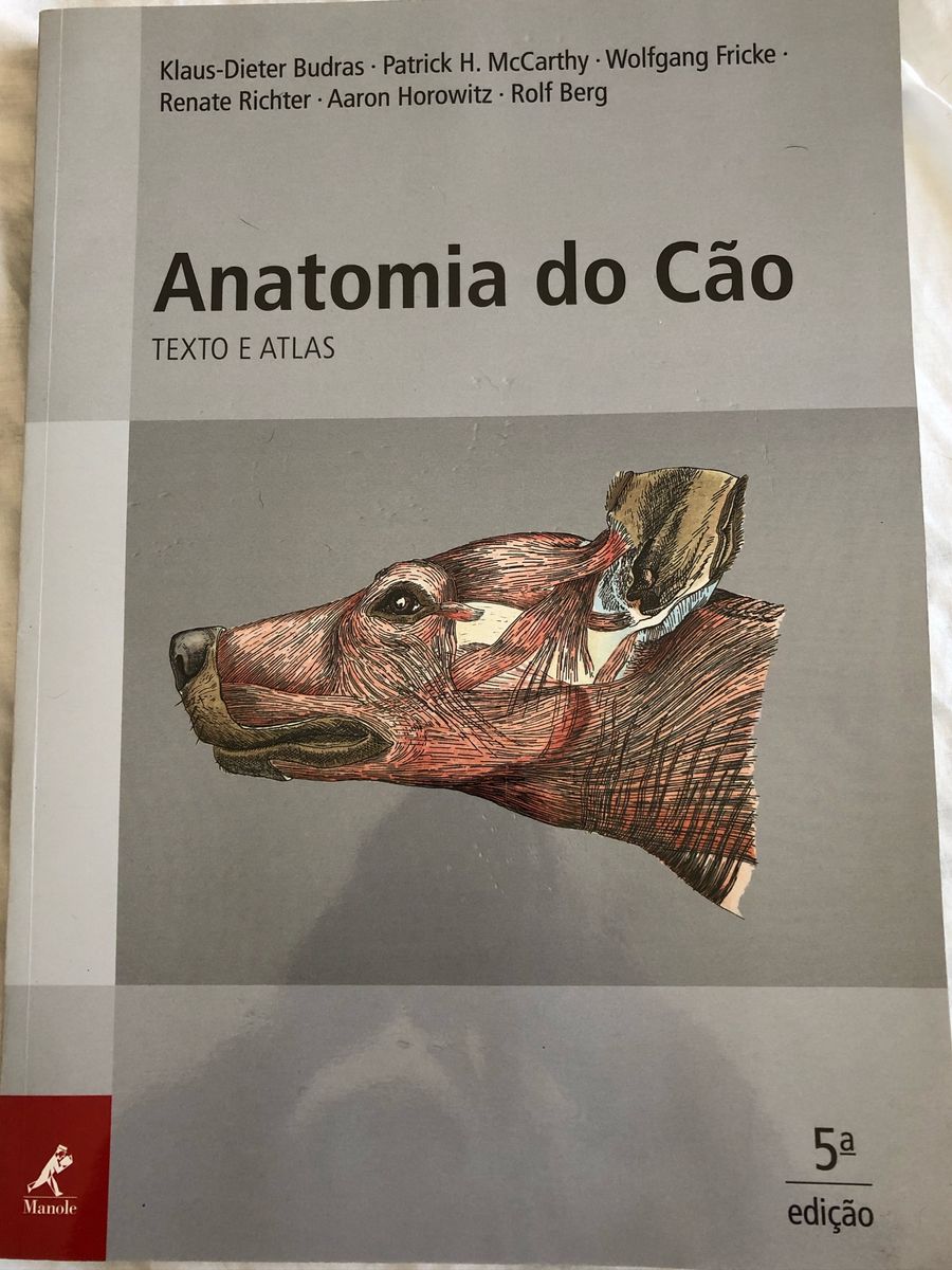 Anatomia Do Cao Texto E Atlas Livro Nunca Usado 34904555 Enjoei 4555