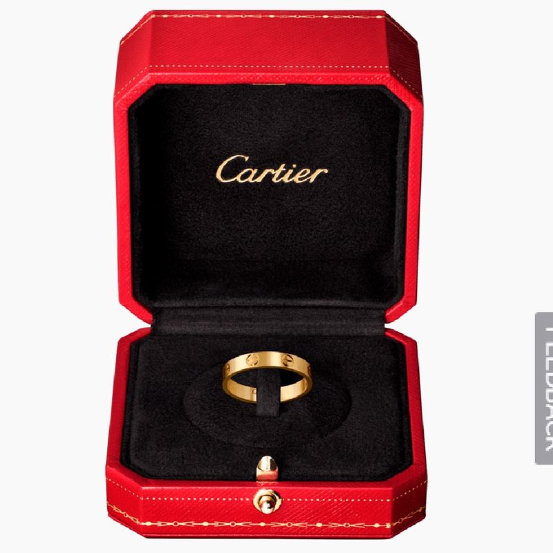 Anel Aro 20 Love Cartier Original Ouro J ia Feminina Cartier Usado 94075272 enjoei