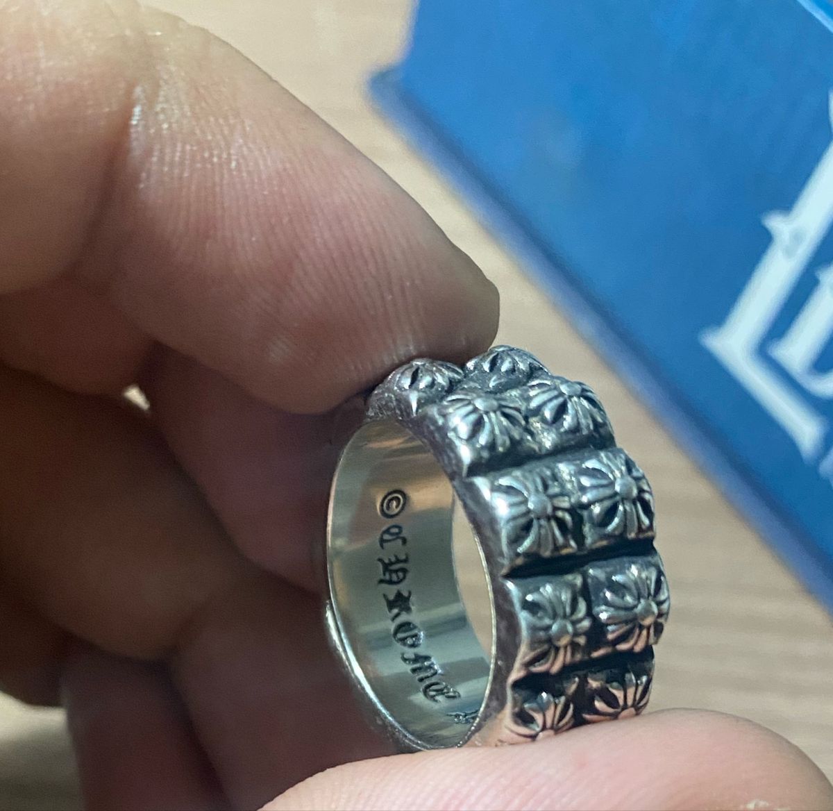 Anel Chrome Hearts | Jóia Feminina Chrome Hearts Nunca Usado 79991779 ...