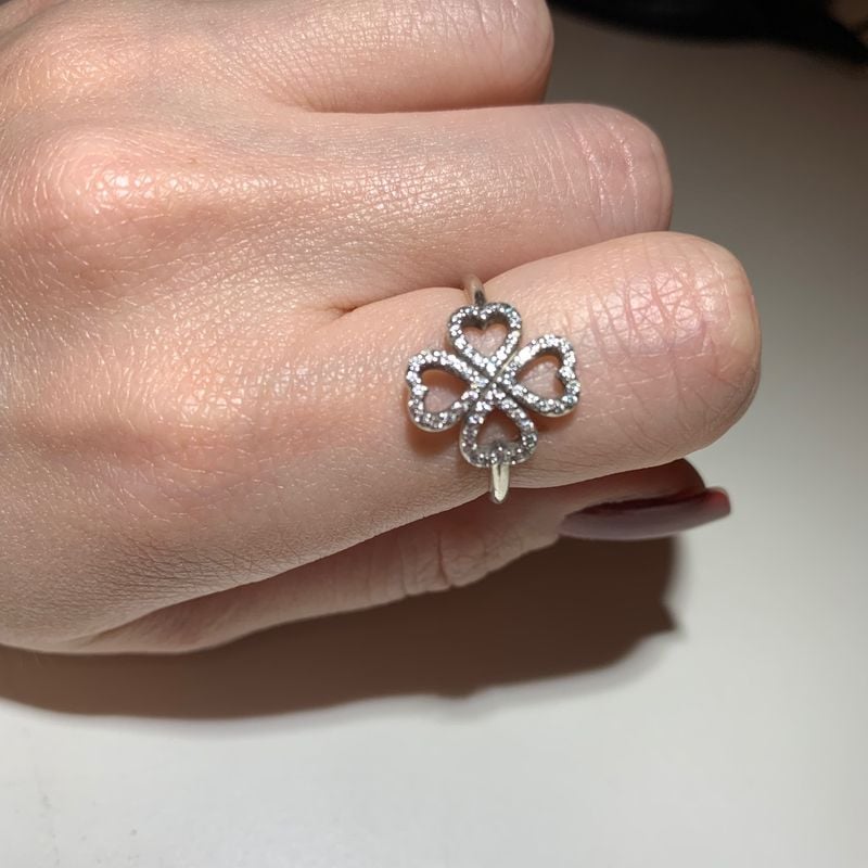 Anel Pandora Pétalas do Amor Original | Jóia Feminina Pandora Usado  92733469 | enjoei