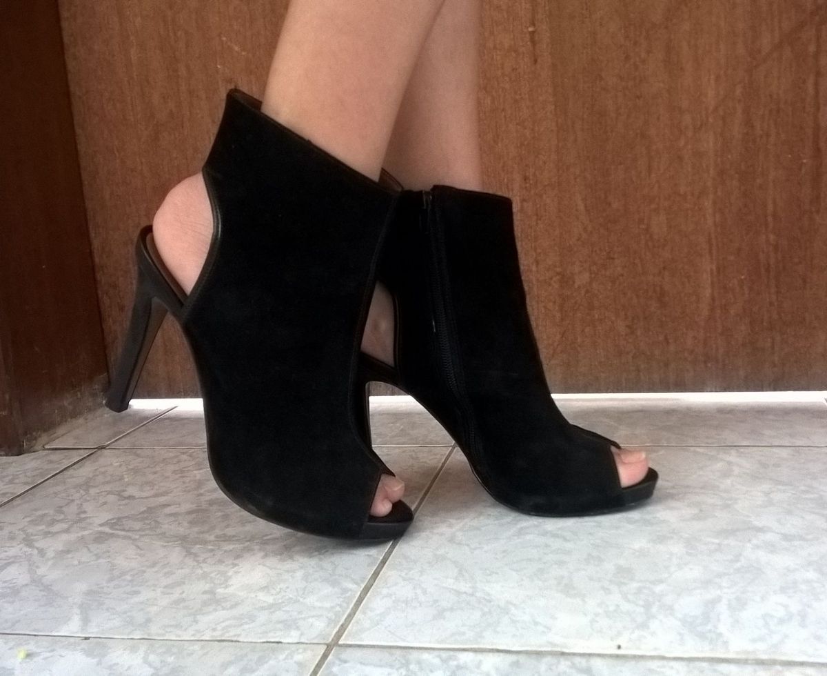 sandalia ankle boot arezzo