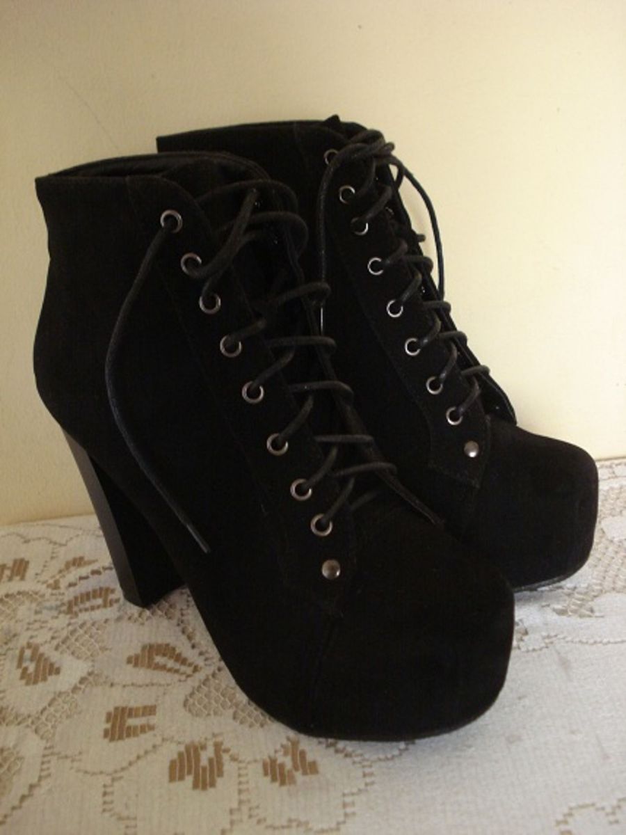 ankle boot estilo lita boot