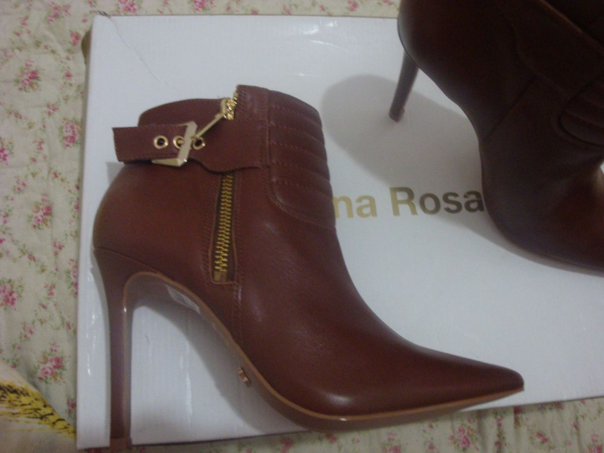 ankle boot marrom