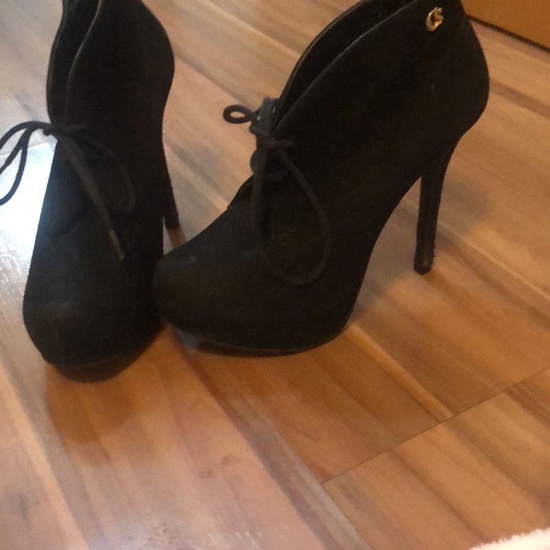 Ankle boot best sale carmen steffens preto