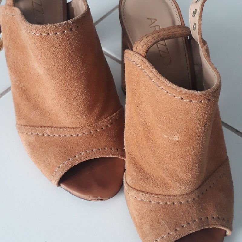 Ankle Boot Sand lia Confort vel Linda Camur a Sand lia Feminina