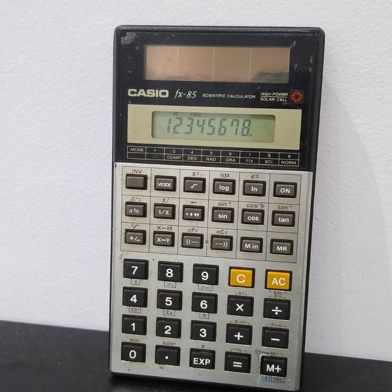 Casio fx 85 clearance solar