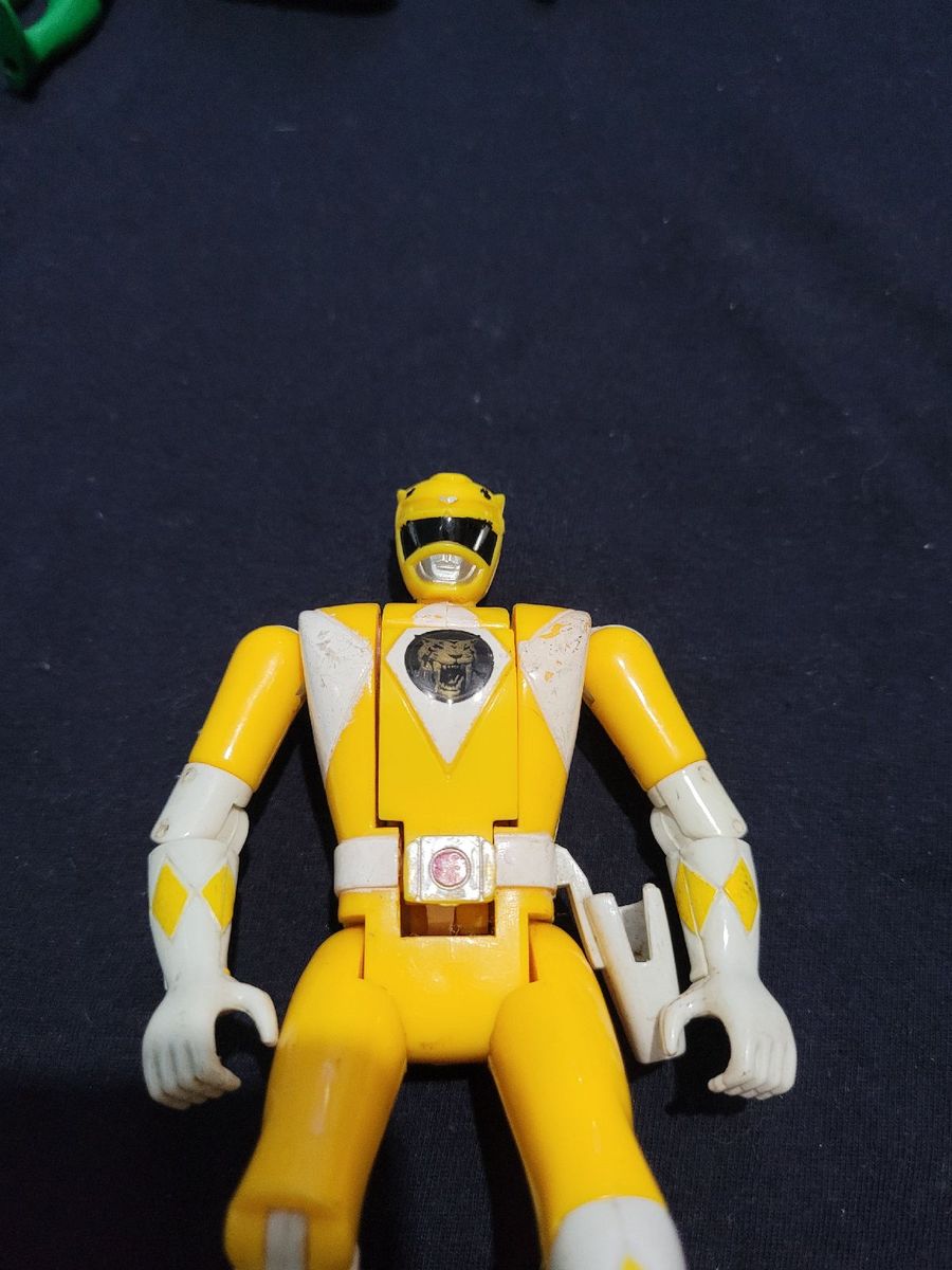 Antigo Boneco Power Rangers Retrô-morphin, Figura com Cabeça Giratória ...