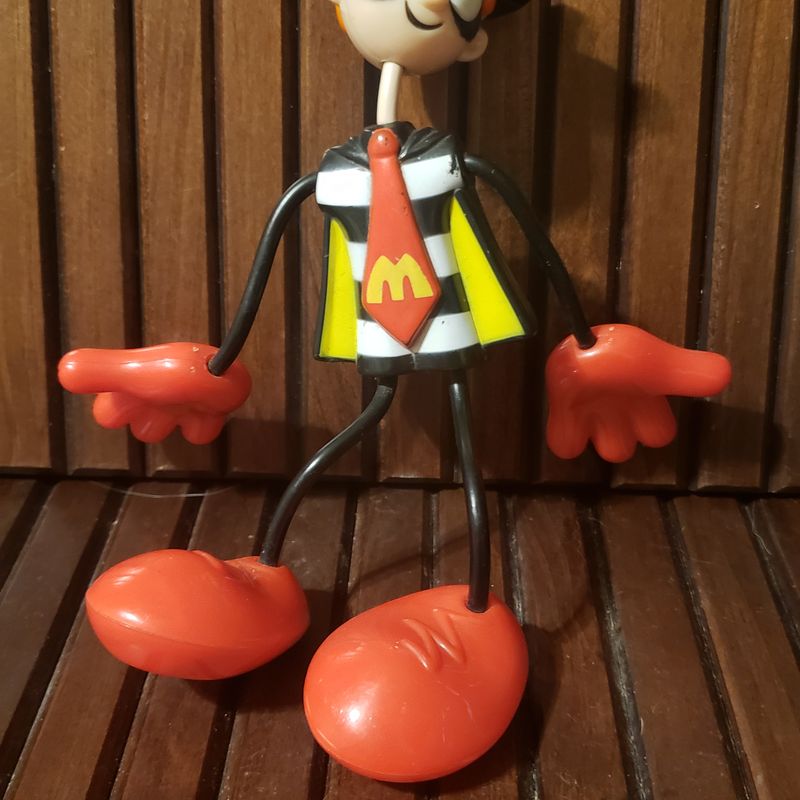 Boneco Antigo Brinquedo Papa Burguer Coleção Mc Donald 03