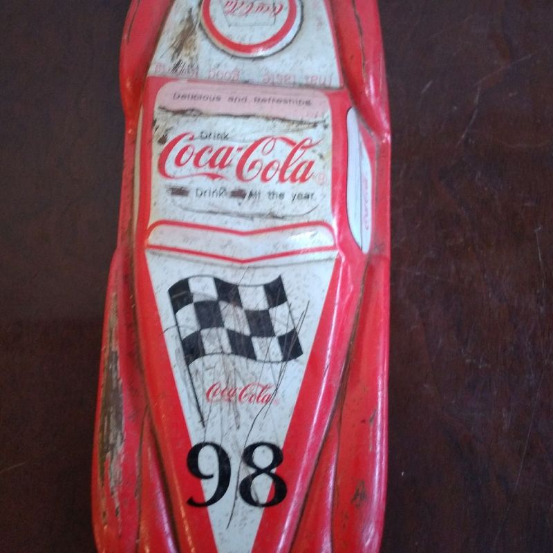 Antigo Estojo de Lata Coca-Cola | Coca-Cola Usado 108655655 | enjoei